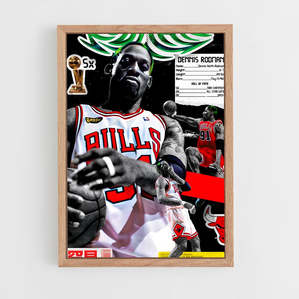 Poster The Worm Unleashed – affiche Basketball (vue 4)